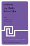 Geometry — von Staudt’s Point of View cover