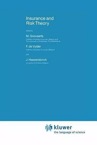 Insurance and Risk Theory cover