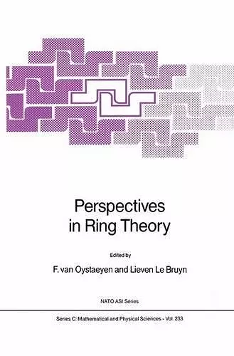 Perspectives in Ring Theory cover