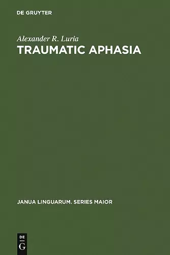 Traumatic Aphasia cover