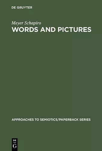 Words and Pictures cover