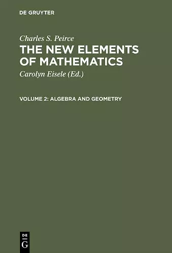 Algebra and Geometry cover