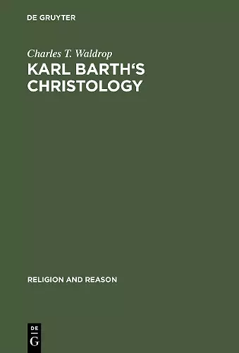 Karl Barth's Christology cover