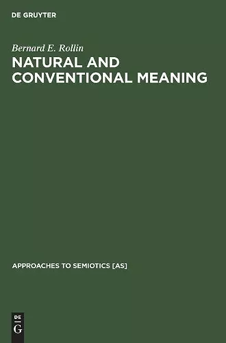 Natural and Conventional Meaning cover