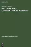 Natural and Conventional Meaning cover