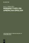 Perspectives on American English cover