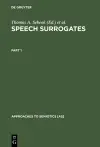 Speech Surrogates. Part 1 cover