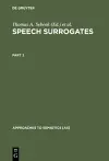 Speech Surrogates. Part 2 cover