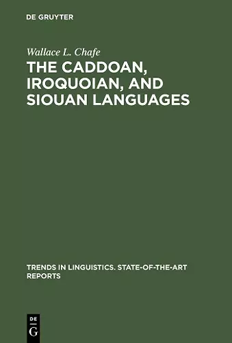 The Caddoan, Iroquoian, and Siouan Languages cover