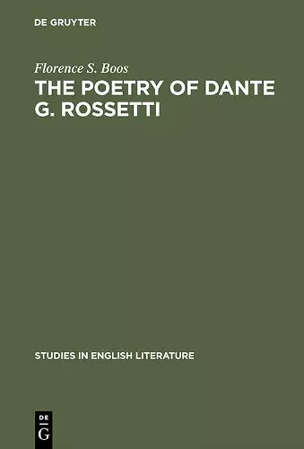 The poetry of Dante G. Rossetti cover