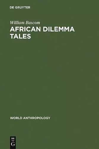 African Dilemma Tales cover