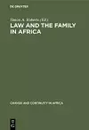 Law and the Family in Africa cover