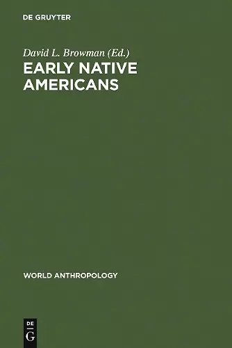 Early Native Americans cover