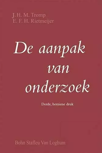 de Aanpak Van Onderzoek cover