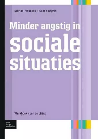 Minder Angstig in Sociale Situaties cover