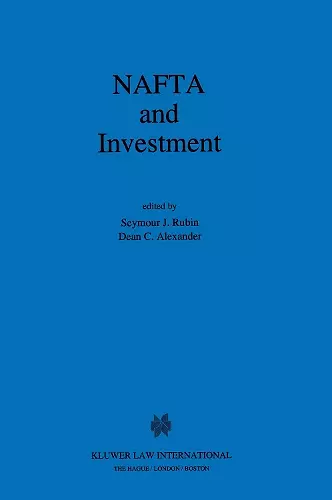 NAFTA and Investment cover