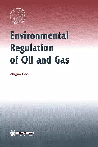 Environmental Regulation of Oil and Gas cover