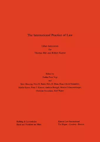 The International Practice of Law cover