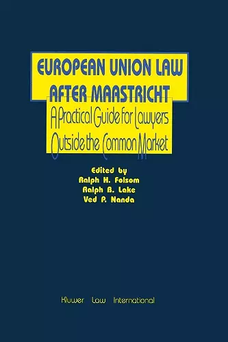 European Union Law After Maastricht cover