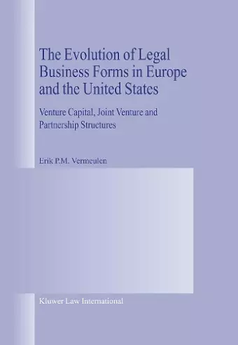 The Evolution of Legal Business Forms in Europe and the United States cover