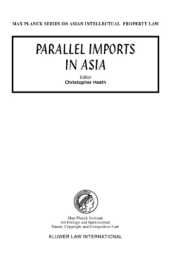 Parallel Imports in Asia cover