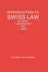 Introduction to Swiss Law cover