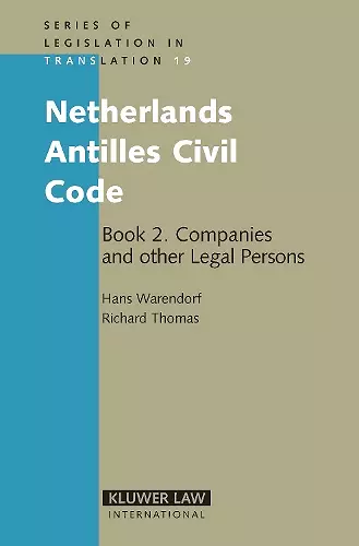 Netherlands Antilles Civil Code cover