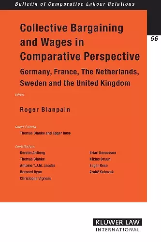 Collective Bargaining and Wages in Comparative Perspective cover