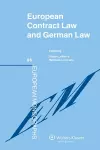 European Contract Law and German Law cover