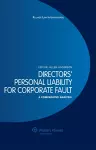 Directors' Personal Liability for Corporate Fault cover