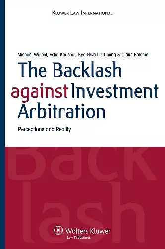 The Backlash against Investment Arbitration cover