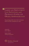 Labor and Employment Law Initiatives and Proposals Under the Obama Administration cover