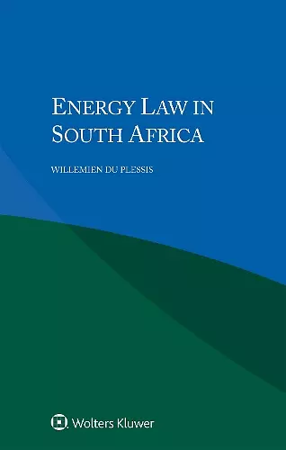 Energy Law in South Africa cover