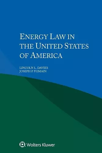 Energy Law in the United States of America cover