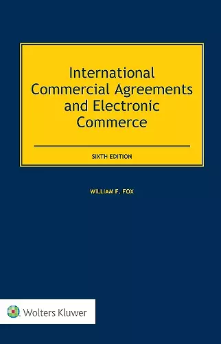 International Commercial Agreements and Electronic Commerce cover