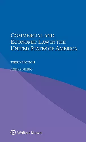 Commercial and Economic Law in the United States of America cover