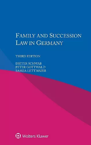 Family and Succession Law in Germany cover