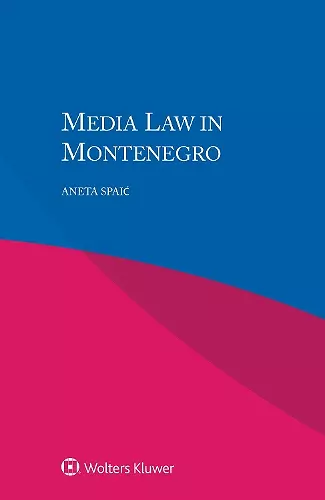 Media Law in Montenegro cover