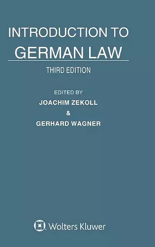 Introduction to German Law cover