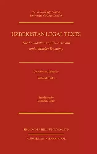 Uzbekistan Legal Texts cover