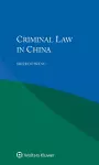 Criminal Law in China cover