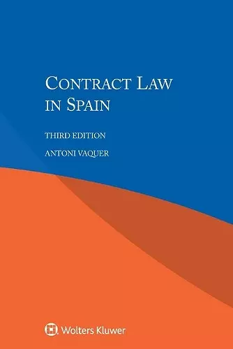 Contract Law in Spain cover