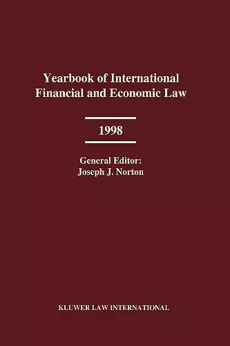 Yearbook of International Financial and Economic Law 1998 cover