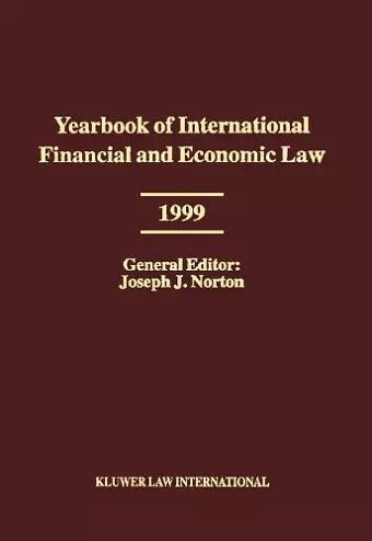 Yearbook of International Financial and Economic Law 1999 cover