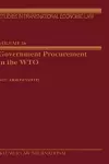 Government Procurement in the WTO cover