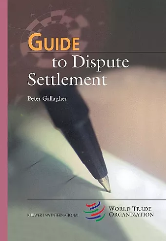 Guide to Dispute Settlement cover