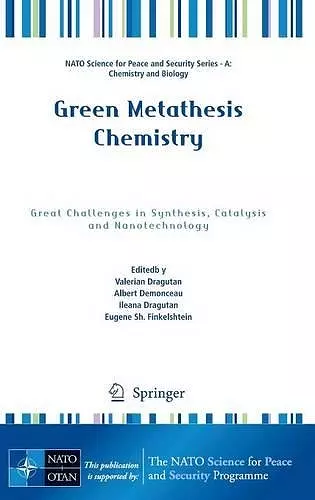 Green Metathesis Chemistry cover