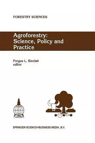 Agroforestry: Science, Policy and Practice cover