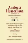 Life Scientific Philosophy, Phenomenology of Life and the Sciences of Life cover