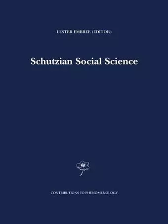 Schutzian Social Science cover